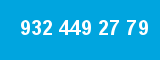 932 449 27 79 932 449 27 79